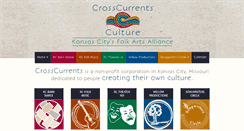 Desktop Screenshot of crosscurrentsculture.org